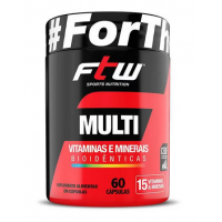 FTW MULTI VITAMÍNICO 60 CAPSULAS